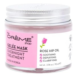 The Crème Shop Máscara Hidratante De Gel Nocturna - 2.36 Oz Normal