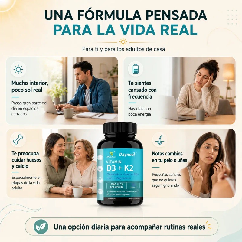 Vitamina 5000 120 Mcg Huesos Dientes Corazón 100