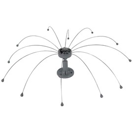 Bird Barrier Daddi Long Legs - 6 Ft | Scare Birds Away with Innovative Bird Spider Design | Bird Deterrent for Outside | Easy Installation on Roofs, Boats & HVAC Units | Durable Stainless Steel/Delrin
