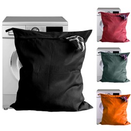 Majestic Ally Horse Dog Pets Laundry Bag - Washing Bag for Blankets, Rug, Boots, Leads, Harness (Black)