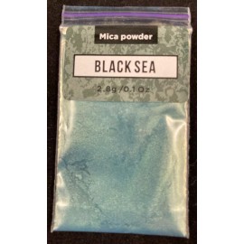 Soap Shop Mica Powder - Black Sea - 2.8 g - Soap Shop - Soap/Make Up/Resin - Single Bag