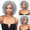 Janet Collection Human Hair Blend Weave Remy Illusion Deep 3pcs