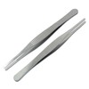 Cionyce 2 Pcs 5 Inch Stainless Steel Forceps, Straight Metal