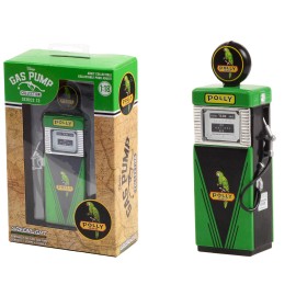 DCD 1951 Wayne 505 Gas Pump "Polly Gas" Green and Black "Vintage Gas Pumps" Series 13 1/18 Diecast Model by Greenlight