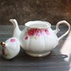 Jomop Tea Pot Handmade Ceramic Flowers (Pink)