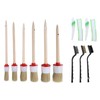 13PCS/Set Car Cleaning Detailing Brush Set Reusable Flexible for Washing