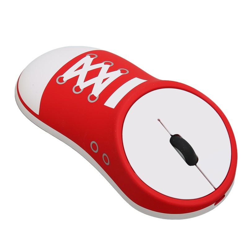 2.4G Shoe Wireless Mouse 1200DPI Slim Optical Portable Cute Ergonomic