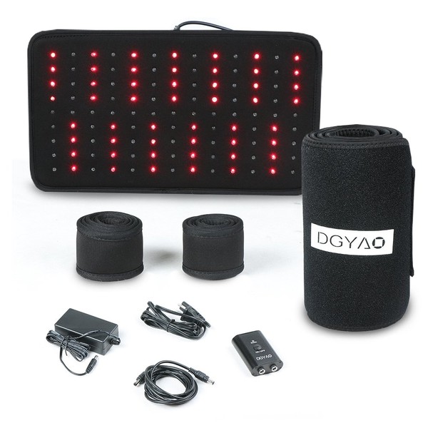 DGYAO Red & Infrared Light Therapy Belt for Pain Relief