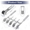 Foyucool Pastry Cutter Wheel with Handle, 5 Wheel Pastry Cutter,