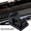 ATX 16Pin Male to 16pin Female 180 Degree Angled Adapter