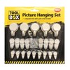 TISEN 22 Pc Wall Hooks Nails & Screws Assorted Sizes,