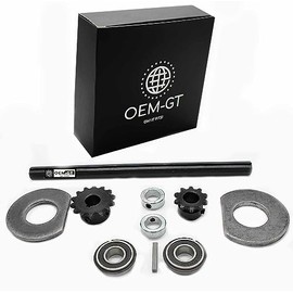 OEM-GT Go Kart Mini bike Complete Jackshaft Kit 5/8" X 10" #35 CHAIN.