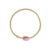 Kendra Scott Grayson Stretch Bracelet, 14k Gold Plated Brass, Agate,