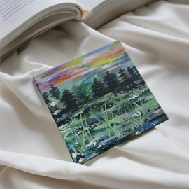 YOURSORTER Mini Canvas for Painting 4x4 inch, 20 Pack Small Painting Canvases for Novices & Artists, Gesso Primed Acid-Free 100% Cotton, Blank Canvas Boards Panels for Oil, Watercolor, Acrylic, etc