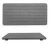 Set of 2 Stone Bath Mat, Dish Drying Mat, Stone