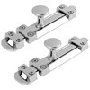 IRONTITE® 2 Pack Polished Chrome Sliding Door Lock Internal, Surface