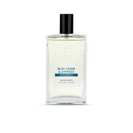 Cremo Cologne For Men - Blue Cedar & Cypress Mens Cologne Spray, A Woodsy Scent with Notes of Lemon Leaf, Cypress and Cedar, Multi-Layered Signature Men's Fragrances, 3.4 Fl Oz