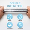 OFFO Large Bore Shower Hose, 11mm Bore High-Flow Anti-Kink Shower