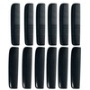 G.B.S Pocket Comb 12 Pack – Black Coarse/Fine & All