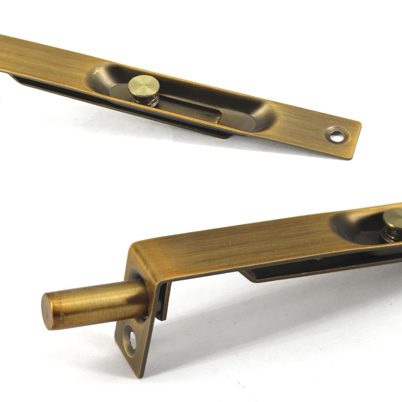 6 Inch Stainless Steel Concealed Door Lock Flush Slide Latch
