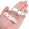 sourcing map 20 Pcs Z Shape Corner Bracket, 0.4 Inch