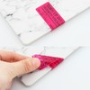 RLSYM 100Pcs Tamper Evident Security Labels 1x3 inch Red No