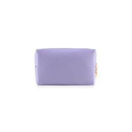 Kososuru - Pequeña bolsa de maquillaje portátil para mujer, bolsa de maquillaje impermeable, bolsa de aseo para viajes, Púrpura brillante, Normal, Portátil