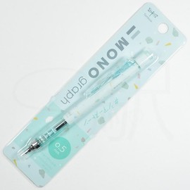 Tombow DPA-142 Mechanical Pencil Monograph Sheer Stone Pattern 0.5mm (B, Mist Green)