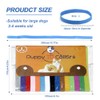 30Pcs Puppy Whelping Collars, Newborn Pet Collars, Adjustable Identification Collar,