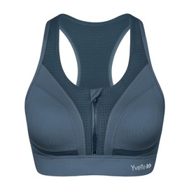 Yvette Sports Bras for Women High Impact Racerback Workout Bra for Running for Plus Size