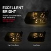 G-PLUS Headlight Assembly w/Bulbs,Fit Dodge Ram 1500 2500 3500 2009-2018