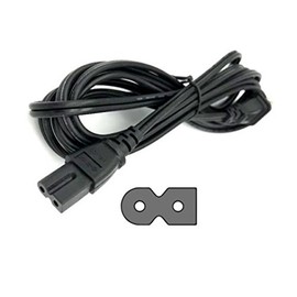 Globalsaving AC Power Cord for VIZIO 24" inch Full HD LED Smart TV D24f-F1 TV Television Set Desktop Monitor Power Supply Cable Charger