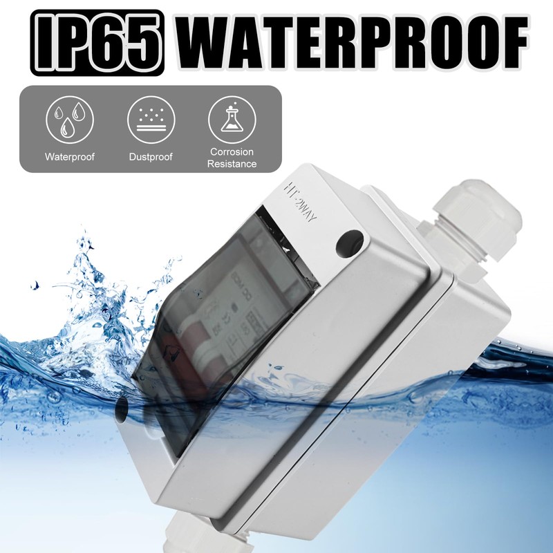 BAIFULAI DC Isolator Switch PV System, IP65 Waterproof PV Circuit