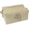 Azeeda 'Cute Mermaid' Canvas Wash Bag/Makeup Case (CS00047150)