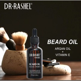 Dr. Rashel Beard Growth Serum - Argan Ginseng Vitamin E Jojoba Oils Dr.Rashel Premium 1.7oz