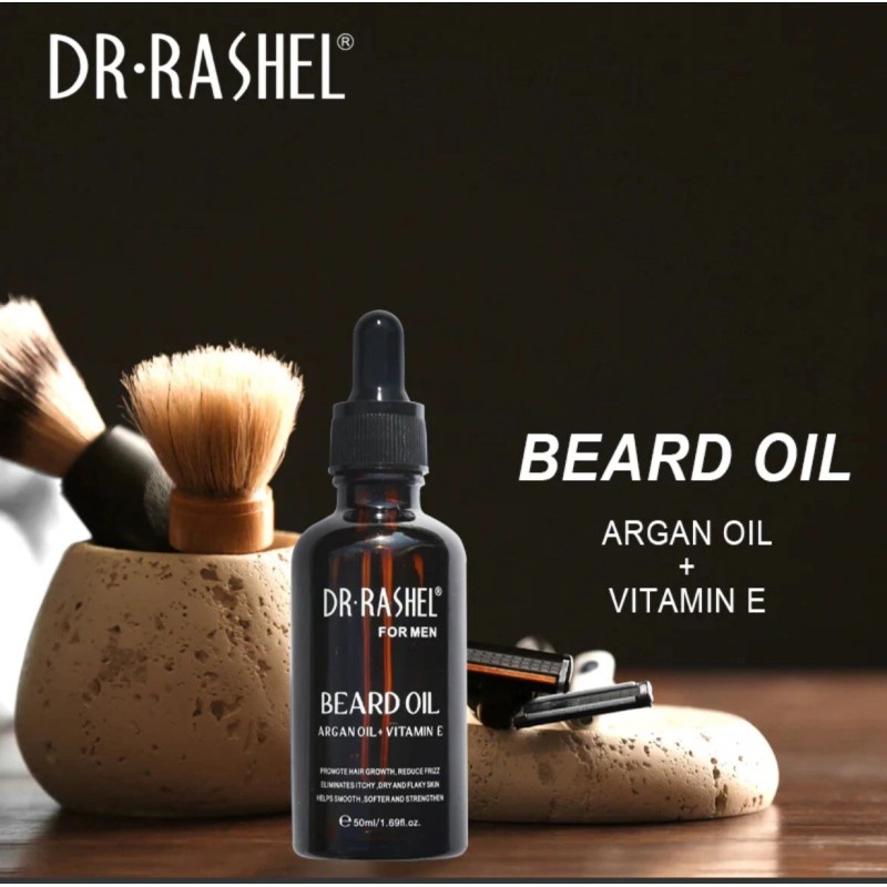 Dr. Rashel Beard Growth Serum - Argan Ginseng Vitamin E