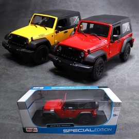 Maisto 1:18 2014 Jeep Wrangler Diecast Model Car Toy JEEP / 마이스토 1:18 2014 지프 랭글러 자동차다이캐스트 모형차 장난감 JEEP