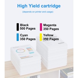 OGOUGUAN 604 604XL Ink Cartridge Replacement for epson604XL for XP-2205 XP-4200 XP-3200 XP-3205 XP-2200 XP-4205 WF-2935 2930 2910 2950DWF(2×Black, 1×Cyan, 1×Magenta, 1×Yellow)