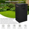 Outdoor Fountain Covers for Winter,Heavy Duty 600D Waterproof Garden Fountain
