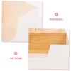 GRIRIW Desktop Tea Bag Storage Box Compartments for Coffee and