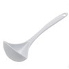 Chef Craft Basic Melamine Cooking Ladle, 10.5 Inch, White
