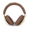 GUESS GUBH604GEMW Bluetooth Headset Brown 4G Script
