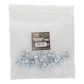 Sankyo Corporation TRAD TWC-310 Wire Clip (Electroplating) 0.1 inch (3 mm) Set of 10