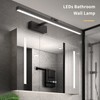 Modern LEDs Sconce Wall Lamp AC100-240V 9W 40cm/15.7in Bathroom Mirror