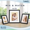Icona Bay 5x7 Picture Frames (Black, 12 Pack), Modern Style