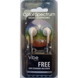 Vibe Color Spectrum en Ear auriculares estéreo (Blanco)