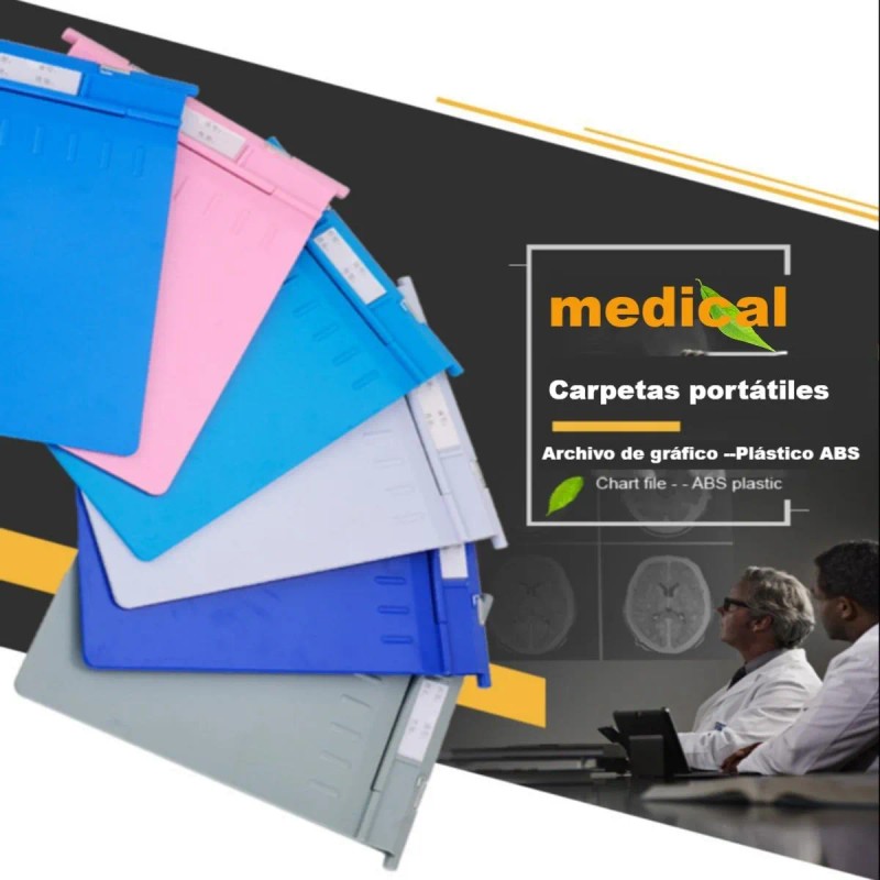 Carpeta Porta Expedientes Clinica 2 Piezas