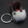 Adorable Genuine Mink Fur Duckling Keychain - Ethically Sourced, Available