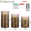 Flameless Candles with Timer - Battery Operated Candles with Remote,