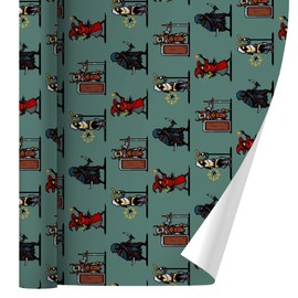 8-Bit Pixel Heroes RPG Pattern Gift Wrap Wrapping Paper Rolls